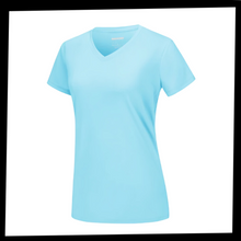 Carica l'immagine nel visualizzatore di Gallery, Maglia con scollo a V a raffreddamento istantaneo da donna - Ozerty
