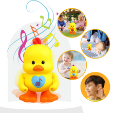 Carica l'immagine nel visualizzatore di Gallery, Giocattolo interattivo con anatra danzante illuminata - Ozerty
