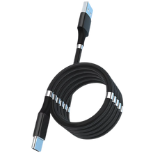 Carica l'immagine nel visualizzatore di Gallery, Cavo USB magnetico flessibile -Nero - Ozerty
