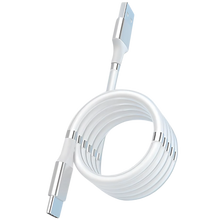 Carica l'immagine nel visualizzatore di Gallery, Cavo USB magnetico flessibile -Bianco - Ozerty
