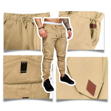Carica l'immagine nel visualizzatore di Gallery, Pantaloni cargo slim fit da uomo - Ozerty
