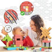 Carica l'immagine nel visualizzatore di Gallery, Blocchi magnetici educativi di Minecraft - Ozerty
