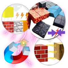 Carica l'immagine nel visualizzatore di Gallery, Blocchi magnetici educativi di Minecraft - Ozerty
