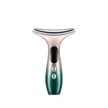Carica l'immagine nel visualizzatore di Gallery, Dispositivo di bellezza per il collo e il viso -Verde - Ozerty
