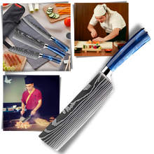 Carica l'immagine nel visualizzatore di Gallery, Coltelli giapponesi Blu Oceano - Ozerty
