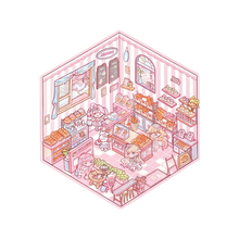 Carica l&#39;immagine nel visualizzatore di Gallery, Adesivi Racconti Pastello per la Casa -Panificio - Ozerty
