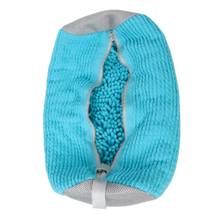 Carica l'immagine nel visualizzatore di Gallery, Borsa per il Lavaggio delle Scarpe in Poliestere -Blu e grigio - Ozerty
