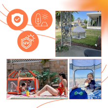 Carica l'immagine nel visualizzatore di Gallery, Box per bambini a rete pop-up - Ozerty
