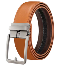Carica l'immagine nel visualizzatore di Gallery, Cintura in Pelle Senza Fori -Marrone chiaro - Ozerty
