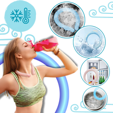 Carica l'immagine nel visualizzatore di Gallery, Fascia Collo Rinfrescante a Raffreddamento Rapido - Ozerty
