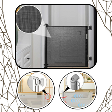 Carica l'immagine nel visualizzatore di Gallery, Cancello Retrattile in Rete per Animali Domestici e Bambini - Ozerty
