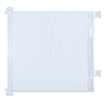 Carica l'immagine nel visualizzatore di Gallery, Cancello Retrattile in Rete per Animali Domestici e Bambini -Bianco/86 x 180 cmBianco/86 x 140 cm - Ozerty
