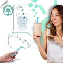 Carica l'immagine nel visualizzatore di Gallery, Cannuccia riutilizzabile anti singhiozzo Hiccaway - Ozerty
