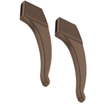 Carica l'immagine nel visualizzatore di Gallery, Cuscinetti Antiscivolo per Astine Occhiali -Marrone - Ozerty
