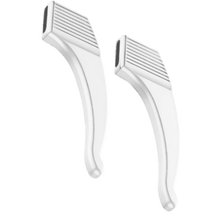 Carica l'immagine nel visualizzatore di Gallery, Cuscinetti Antiscivolo per Astine Occhiali -Bianco - Ozerty
