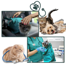 Carica l'immagine nel visualizzatore di Gallery, Borsa da viaggio per gatti Viaggio Sereno - Ozerty
