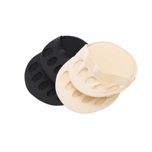 Carica l'immagine nel visualizzatore di Gallery, Cuscinetti metatarsali ad assorbimento d'urto -1 paio Beige/Nero - Ozerty
