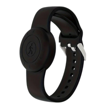 Carica l'immagine nel visualizzatore di Gallery, Orologio in Silicone per AirTag -Nero - Ozerty

