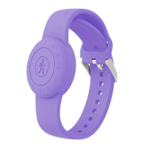 Carica l'immagine nel visualizzatore di Gallery, Orologio in Silicone per AirTag -Viola - Ozerty
