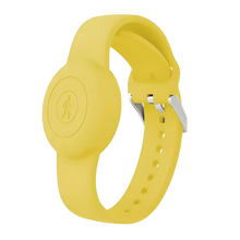 Carica l'immagine nel visualizzatore di Gallery, Orologio in Silicone per AirTag -Giallo - Ozerty
