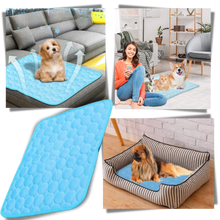 Carica l'immagine nel visualizzatore di Gallery, Cuscinetto di raffreddamento per animali domestici in seta - Ozerty
