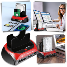 Carica l'immagine nel visualizzatore di Gallery, Gestione semplificata dei dati HBD Docking Station - Ozerty
