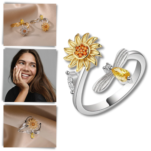 Anello Girasole rotante - Ozerty