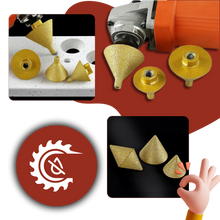 Carica l'immagine nel visualizzatore di Gallery, Fresa Smussatrice con Rivestimento in Diamante di Qualità Superiore - Ozerty
