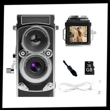 Carica l'immagine nel visualizzatore di Gallery, Fotocamera Reflex a Doppio Obiettivo Senza Tempo - Ozerty
