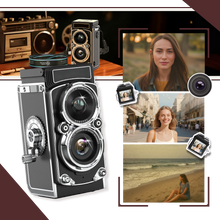 Carica l'immagine nel visualizzatore di Gallery, Fotocamera Reflex a Doppio Obiettivo Senza Tempo - Ozerty
