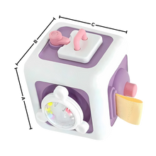 Carica l'immagine nel visualizzatore di Gallery, Cubo giocattolo sensoriale 6 in 1 - Ozerty
