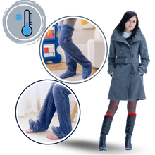 Carica l'immagine nel visualizzatore di Gallery, Calzini lunghi riscaldanti e morbidi - Ozerty
