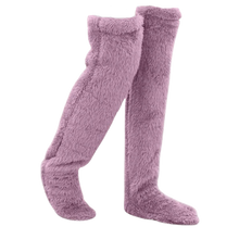Carica l'immagine nel visualizzatore di Gallery, Calzini lunghi riscaldanti e morbidi -Viola - Ozerty
