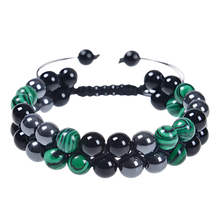 Carica l'immagine nel visualizzatore di Gallery, Bracciale di protezione resistente all'acqua -Mezzanotte di smeraldo - Ozerty
