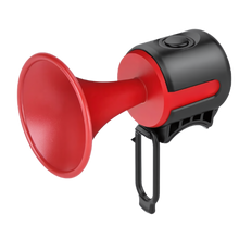 Carica l'immagine nel visualizzatore di Gallery, Clacson elettrico per bicicletta impermeabile e rumoroso -Rosso - Ozerty
