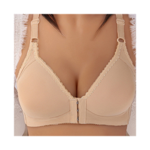Carica l'immagine nel visualizzatore di Gallery, Reggiseno push up senza fili per taglie forti -Pelle Tocco Delicato - Ozerty
