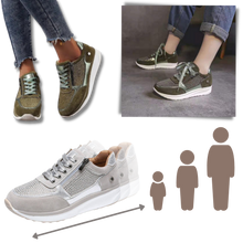 Carica l'immagine nel visualizzatore di Gallery, Scarpe da ginnastica con zeppa in strass - Ozerty
