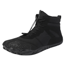 Carica l'immagine nel visualizzatore di Gallery, Scarpe da trekking impermeabili a tacco zero -Nero - Ozerty
