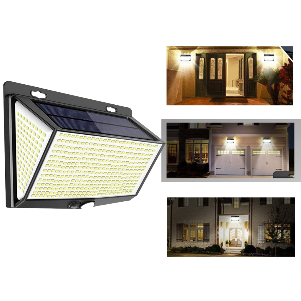 Luce solare esterna a 468 LED - Ozerty