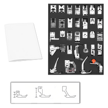 Carica l'immagine nel visualizzatore di Gallery, Confezione di piedini per cucire 32/42 pezzi
