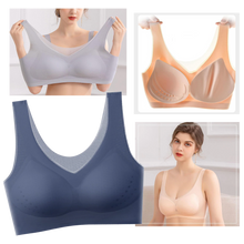 Carica l&#39;immagine nel visualizzatore di Gallery, Ultra-Thin Ice Silk Seamless Bra -
